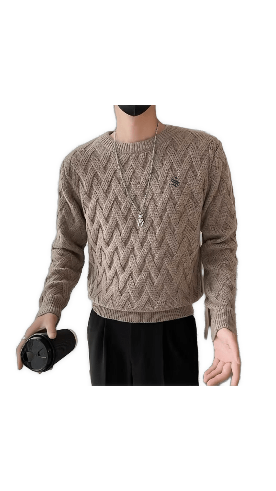 Una - Sweater for Men - Sarman Fashion - Wholesale Clothing Fashion Brand for Men from Canada