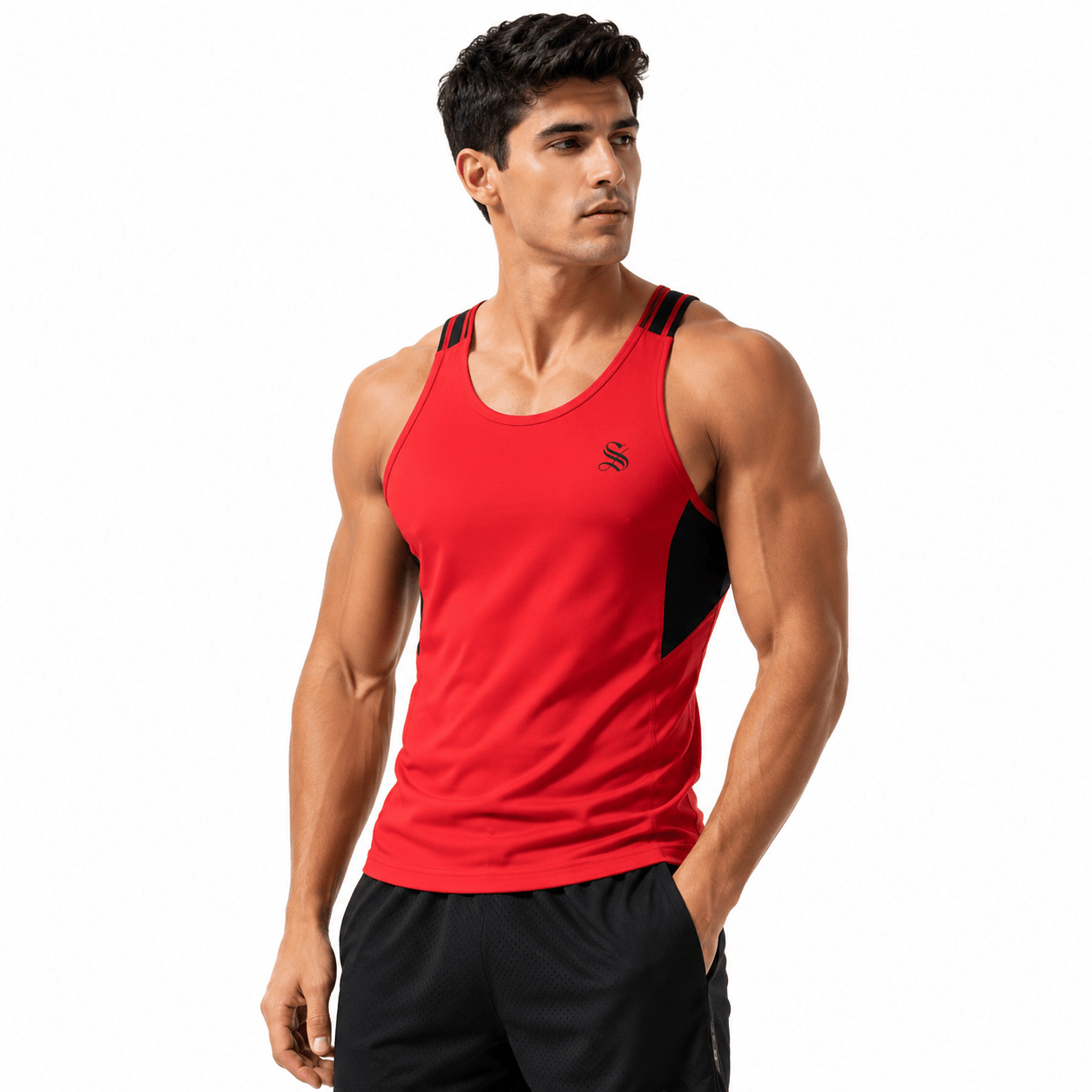 Una - Tank Top for Men - Sarman Fashion - Wholesale Clothing Fashion Brand for Men from Canada