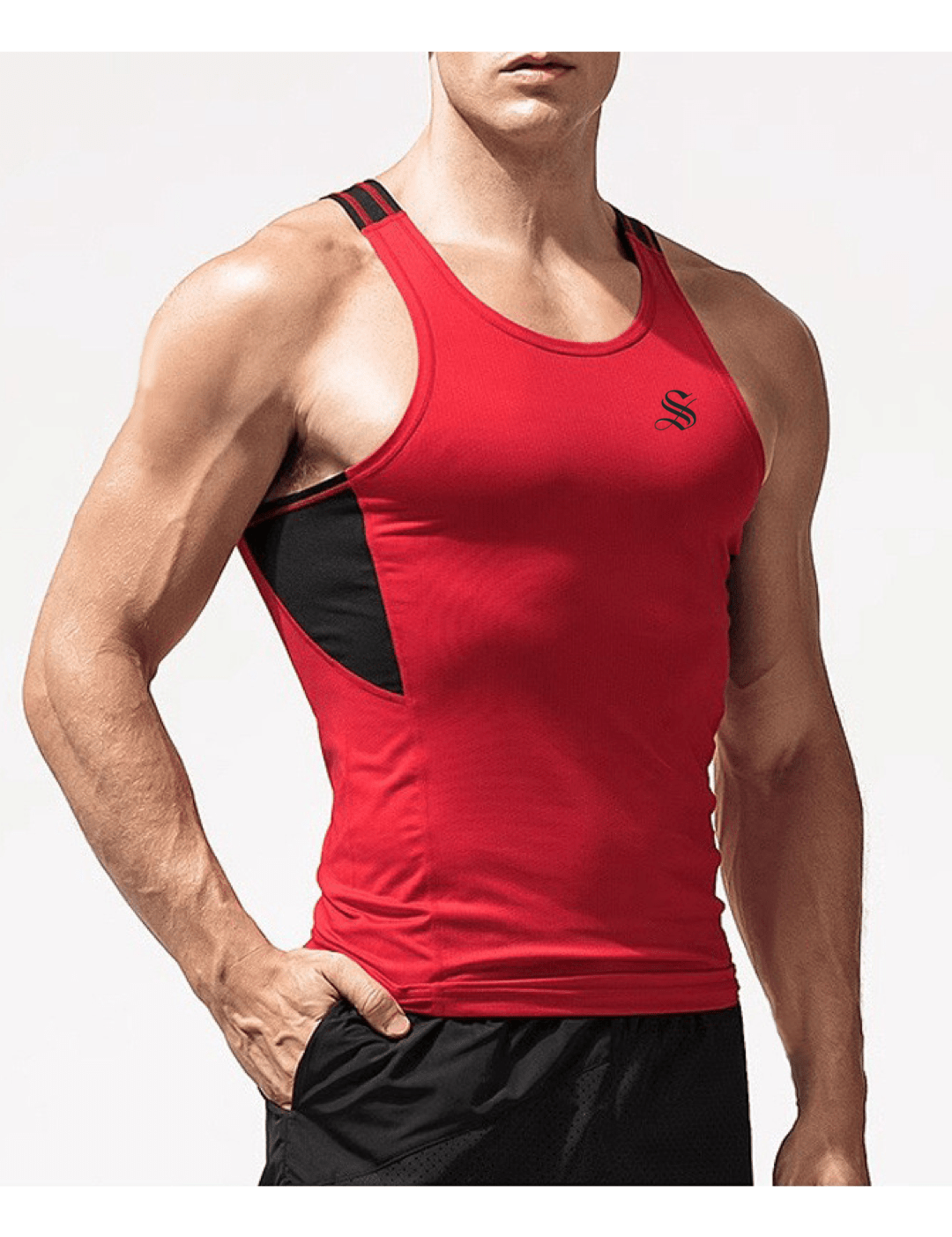 Una - Tank Top for Men - Sarman Fashion - Wholesale Clothing Fashion Brand for Men from Canada