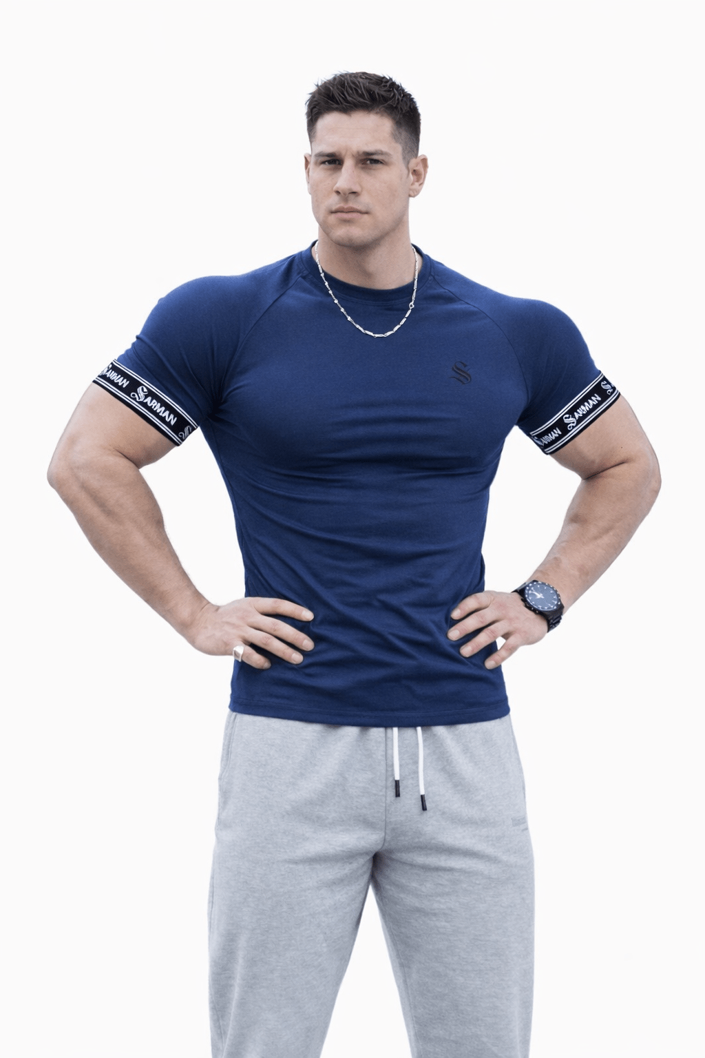 Upgrade Crupil 3 - T-Shirt with Straps for Men - Sarman Fashion - Wholesale Clothing Fashion Brand for Men from Canada