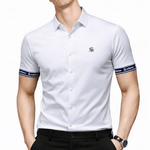 Upgrade Edurto 2 - Short Sleeves Shirt with Straps for Men - Sarman Fashion - Wholesale Clothing Fashion Brand for Men from Canada