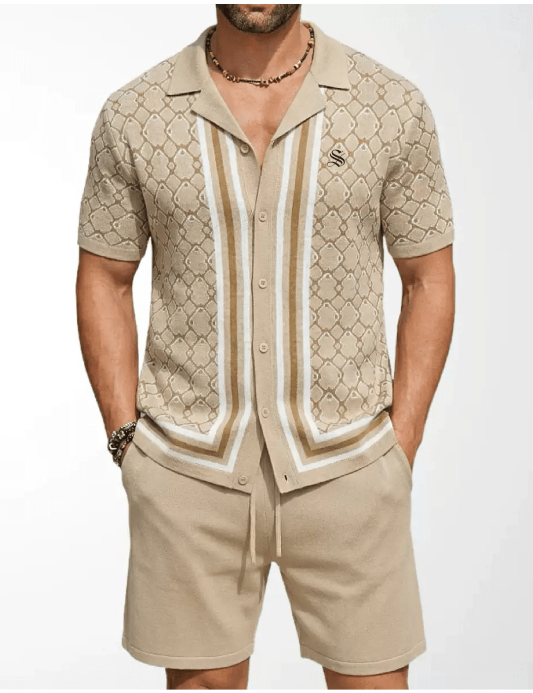 URZI - Top & Shorts for Men - Sarman Fashion - Wholesale Clothing Fashion Brand for Men from Canada