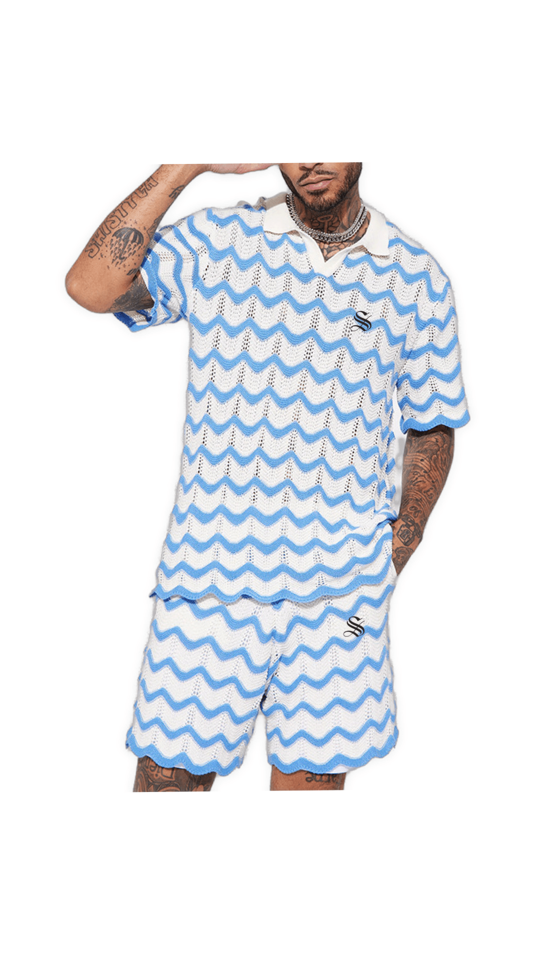 USH 4 - Top & Shorts for Men - Sarman Fashion - Wholesale Clothing Fashion Brand for Men from Canada
