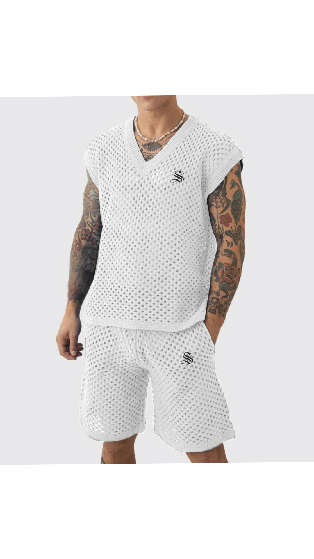 USH 5 - Top & Shorts for Men - Sarman Fashion - Wholesale Clothing Fashion Brand for Men from Canada