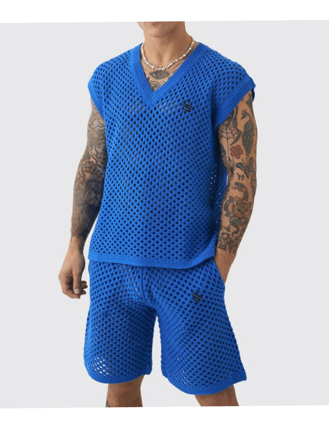 USH 5 - Top & Shorts for Men - Sarman Fashion - Wholesale Clothing Fashion Brand for Men from Canada