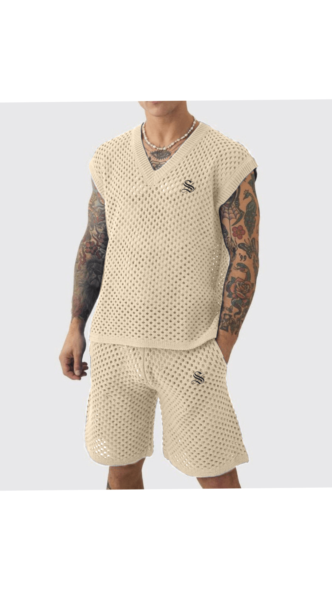 USH 5 - Top & Shorts for Men - Sarman Fashion - Wholesale Clothing Fashion Brand for Men from Canada