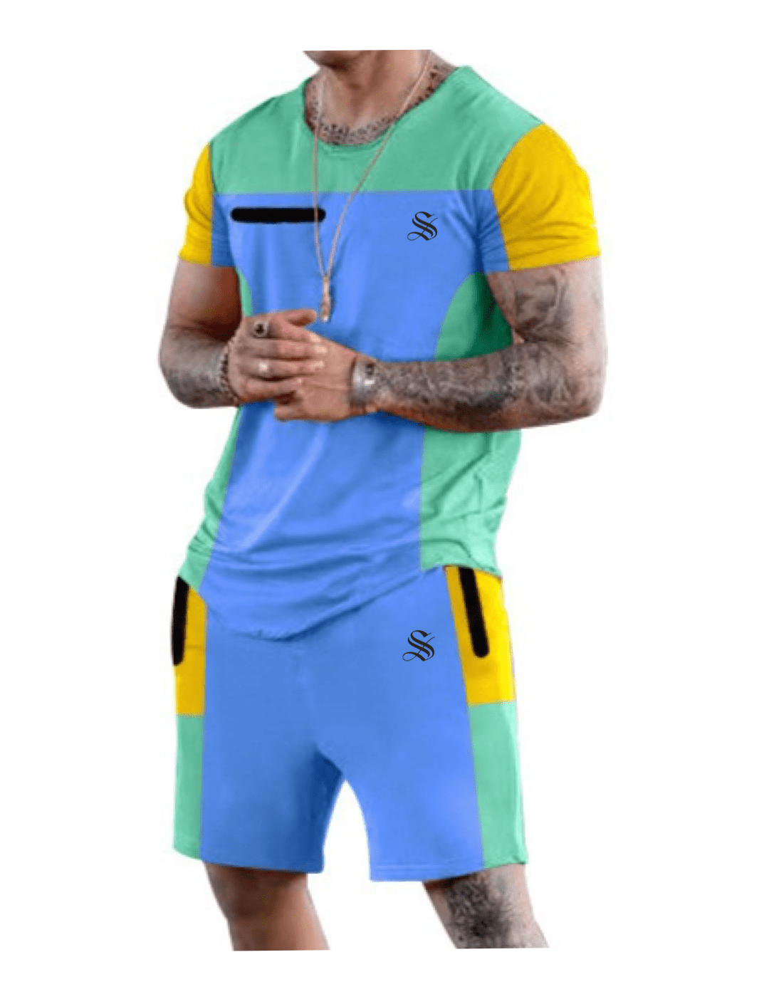 USH - Top & Shorts for Men - Sarman Fashion - Wholesale Clothing Fashion Brand for Men from Canada