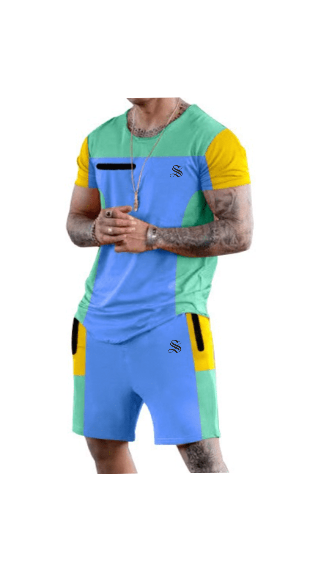 USH - Top & Shorts for Men - Sarman Fashion - Wholesale Clothing Fashion Brand for Men from Canada