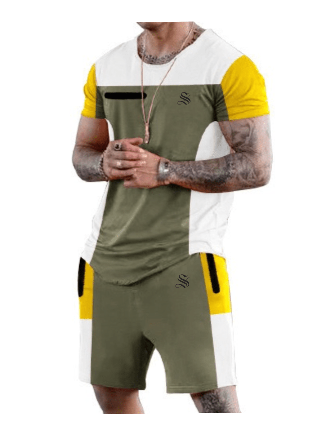USH - Top & Shorts for Men - Sarman Fashion - Wholesale Clothing Fashion Brand for Men from Canada
