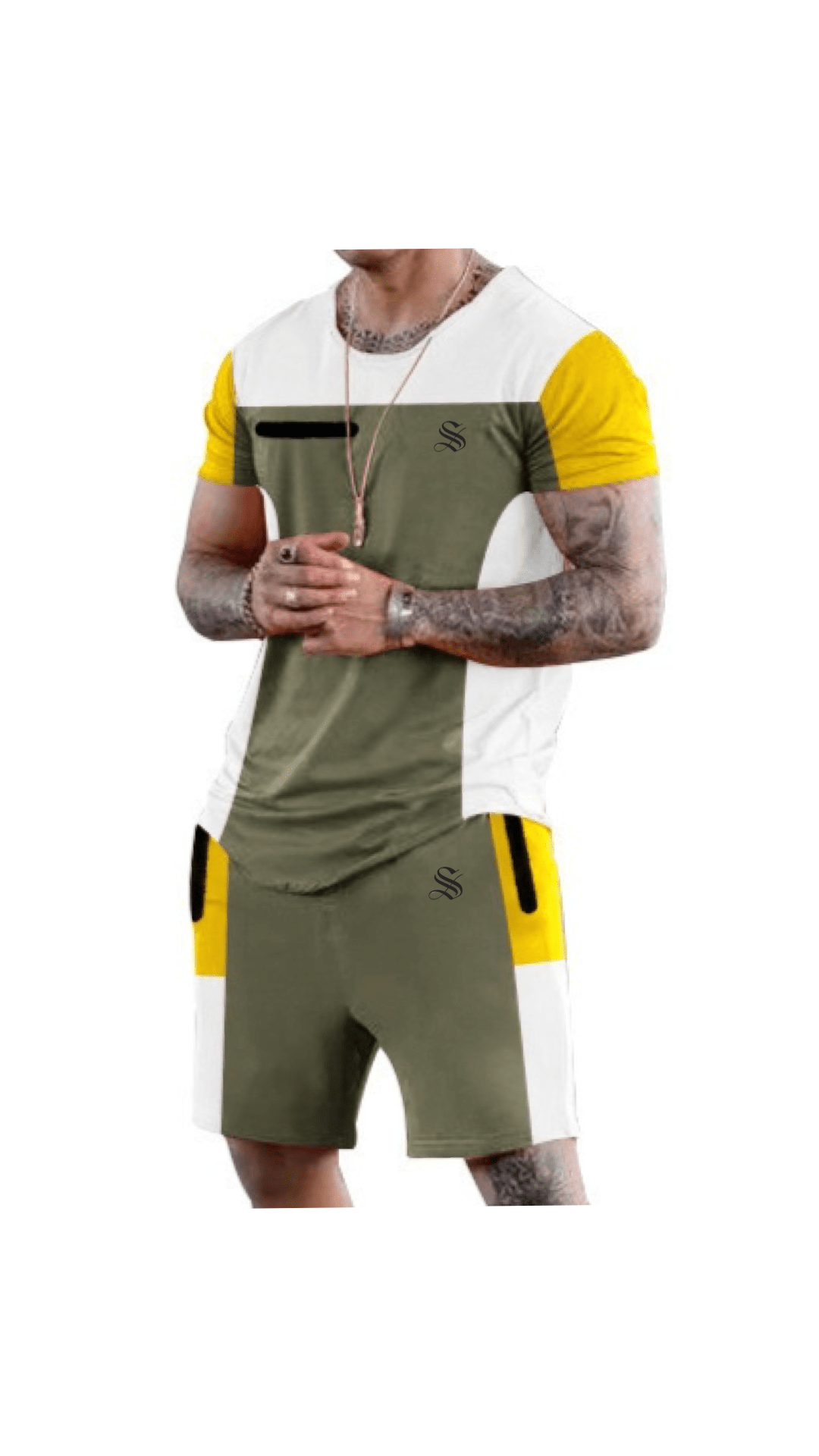 USH - Top & Shorts for Men - Sarman Fashion - Wholesale Clothing Fashion Brand for Men from Canada