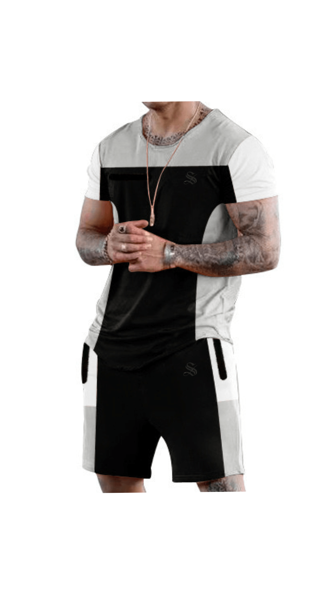 USH - Top & Shorts for Men - Sarman Fashion - Wholesale Clothing Fashion Brand for Men from Canada