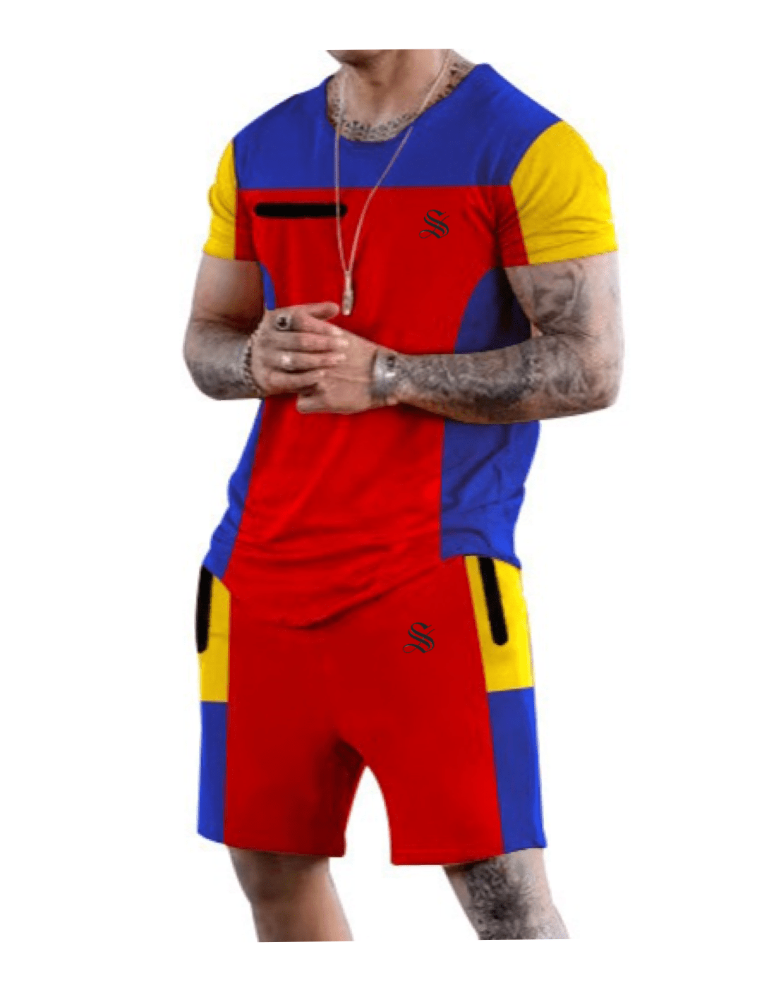 USH - Top & Shorts for Men - Sarman Fashion - Wholesale Clothing Fashion Brand for Men from Canada