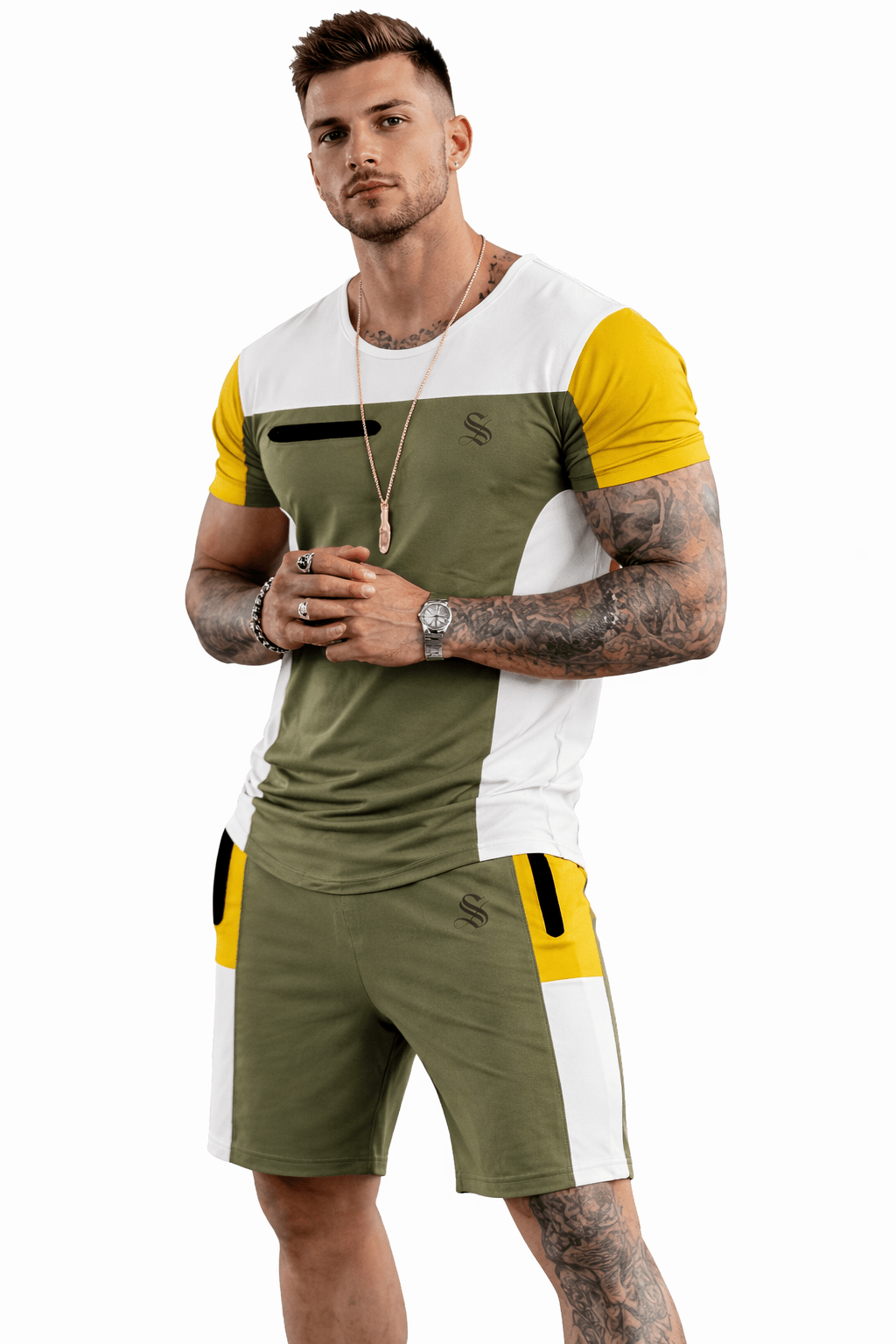 USH - Top & Shorts for Men - Sarman Fashion - Wholesale Clothing Fashion Brand for Men from Canada