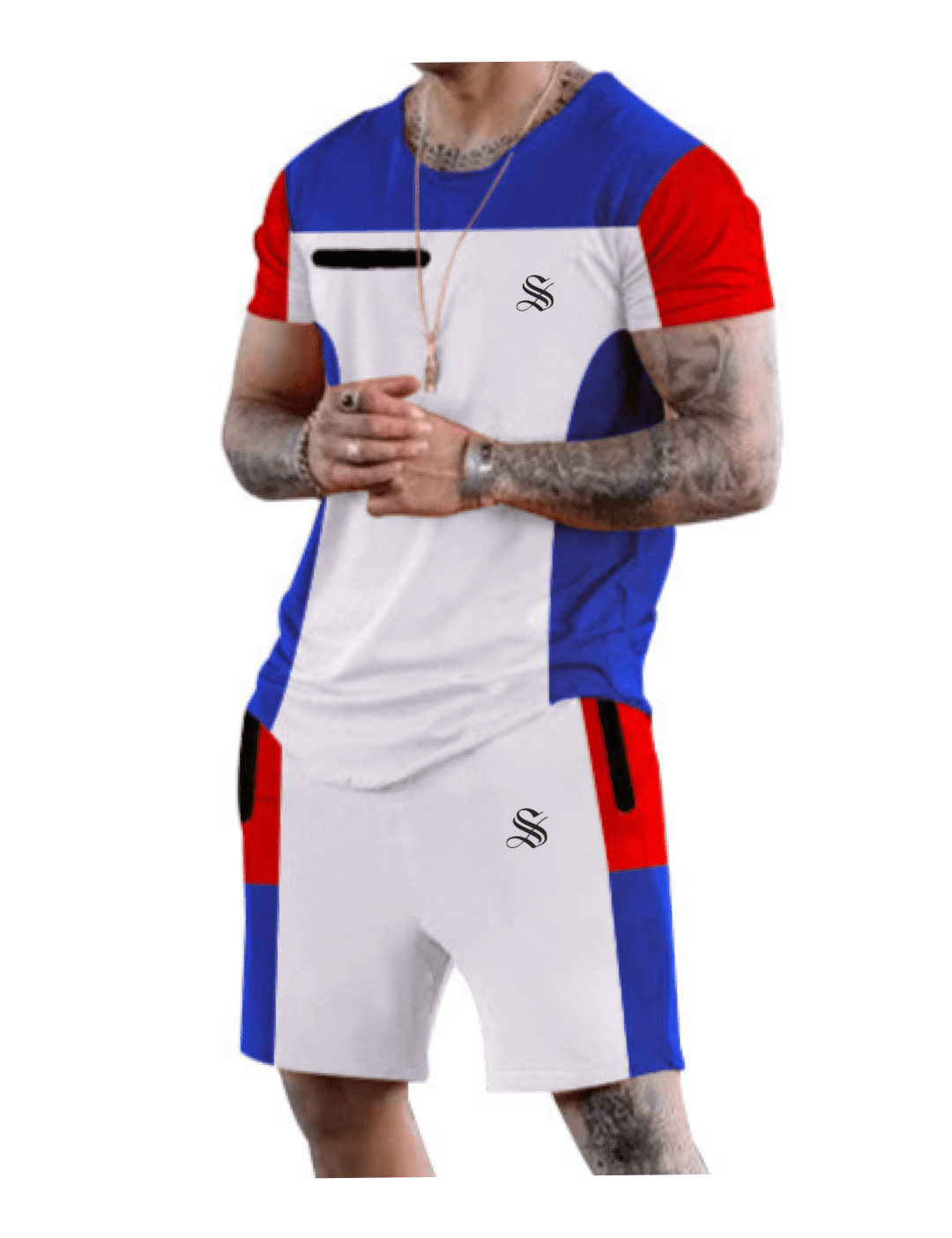USH - Top & Shorts for Men - Sarman Fashion - Wholesale Clothing Fashion Brand for Men from Canada