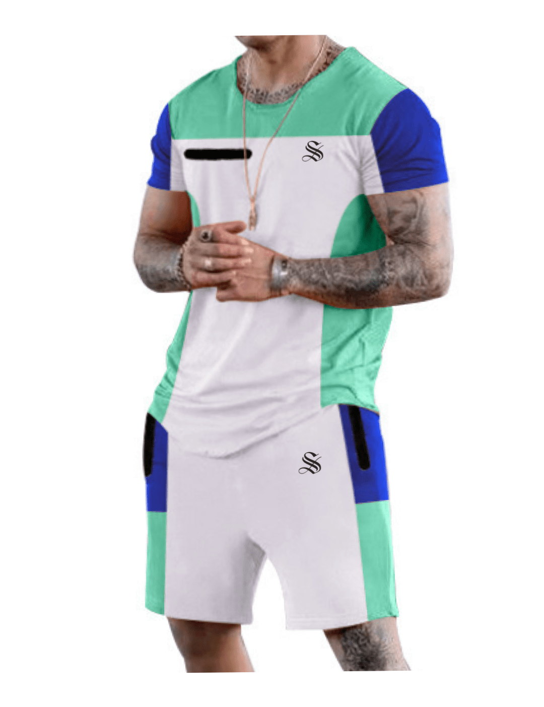 USH - Top & Shorts for Men - Sarman Fashion - Wholesale Clothing Fashion Brand for Men from Canada