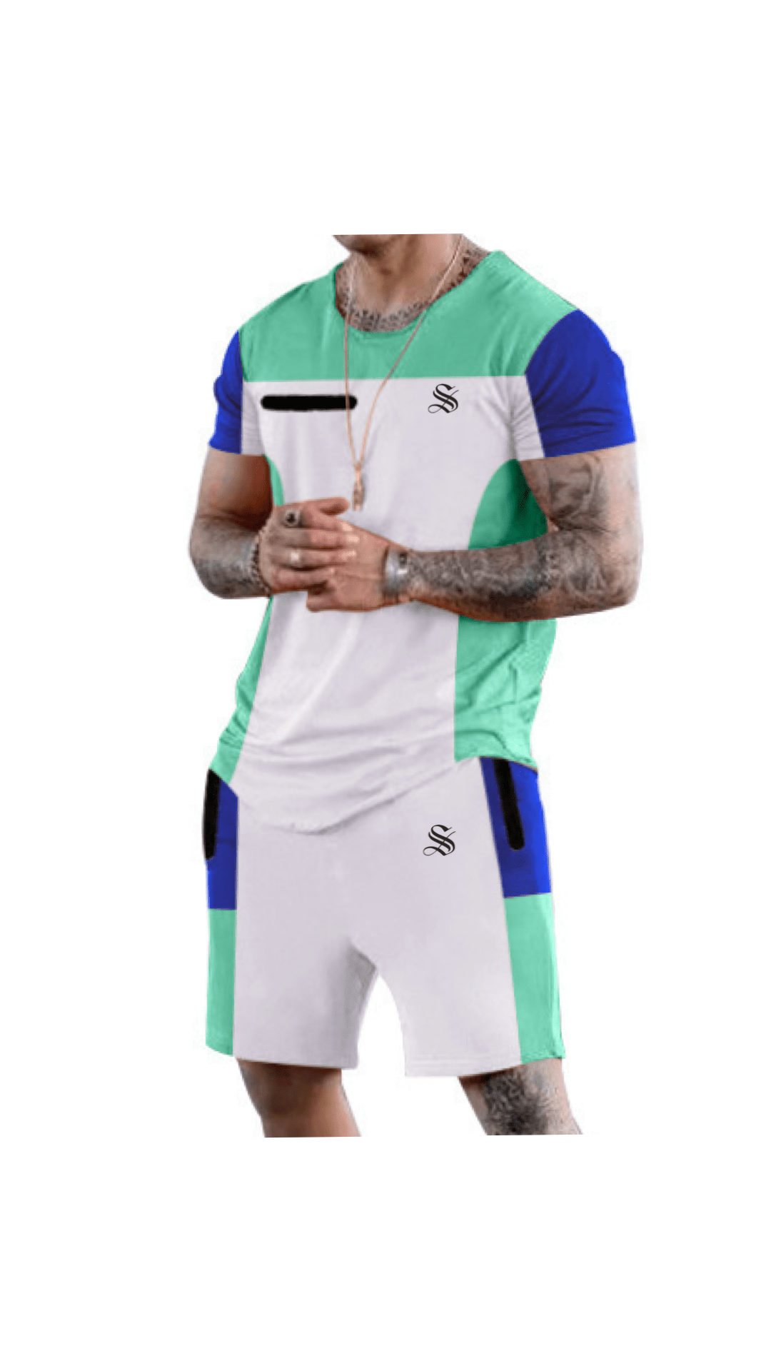 USH - Top & Shorts for Men - Sarman Fashion - Wholesale Clothing Fashion Brand for Men from Canada