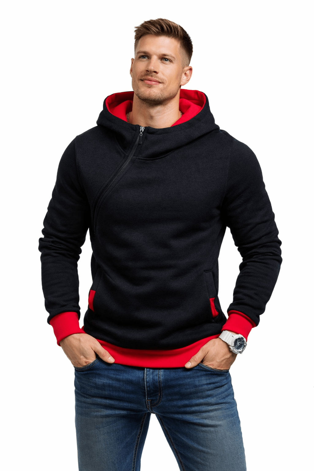 Utant 6 - Hoodie for Men - Sarman Fashion - Wholesale Clothing Fashion Brand for Men from Canada
