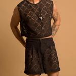 UYH 2 - Top & Shorts for Men - Sarman Fashion - Wholesale Clothing Fashion Brand for Men from Canada