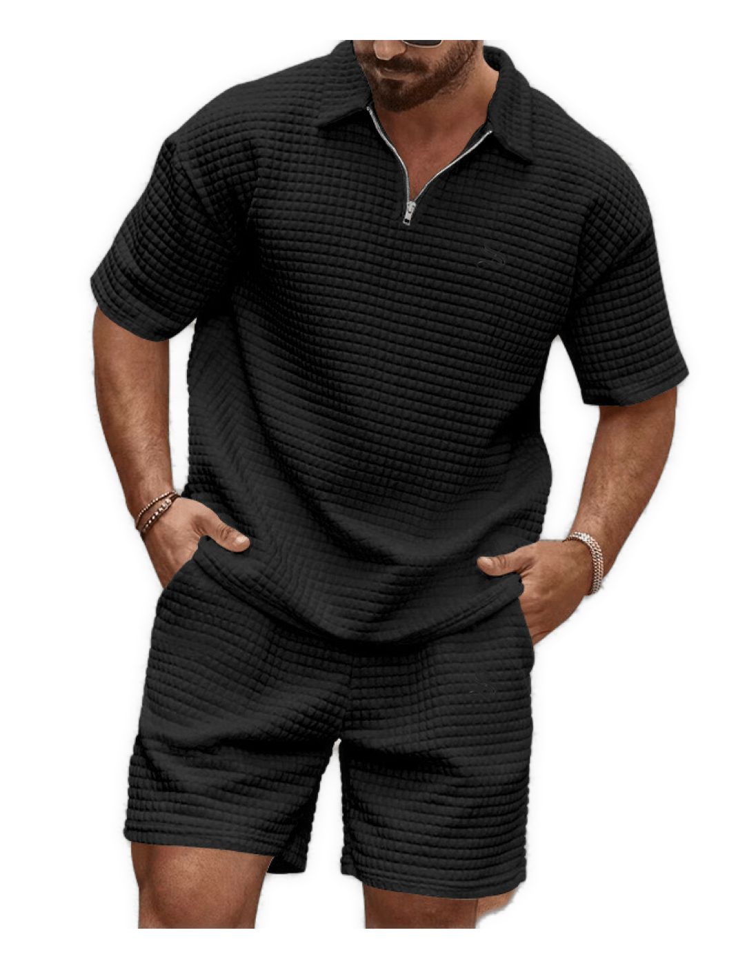 UYH 4 - Top & Shorts for Men - Sarman Fashion - Wholesale Clothing Fashion Brand for Men from Canada