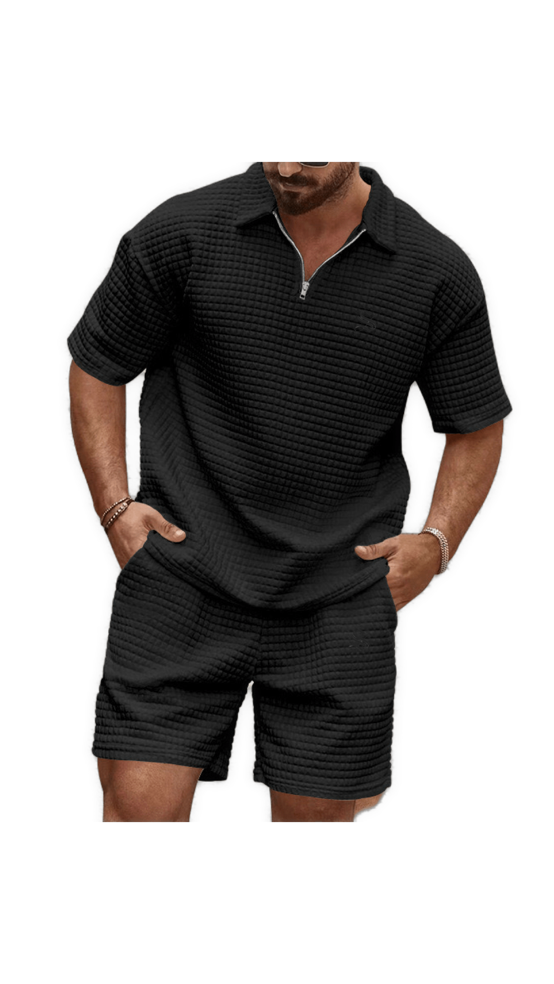 UYH 4 - Top & Shorts for Men - Sarman Fashion - Wholesale Clothing Fashion Brand for Men from Canada
