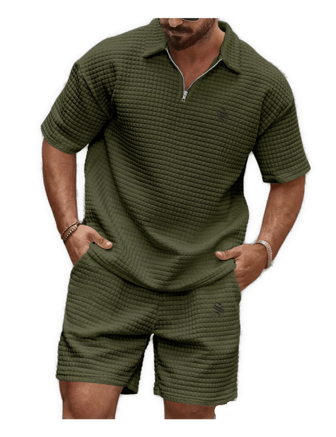 UYH 4 - Top & Shorts for Men - Sarman Fashion - Wholesale Clothing Fashion Brand for Men from Canada