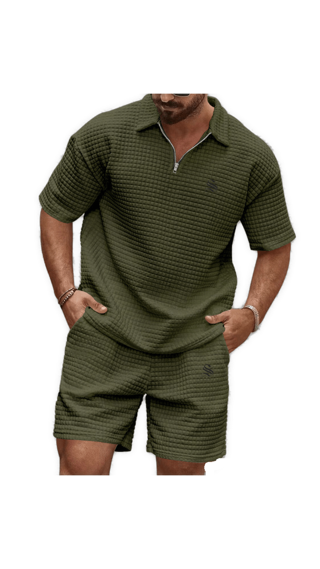 UYH 4 - Top & Shorts for Men - Sarman Fashion - Wholesale Clothing Fashion Brand for Men from Canada