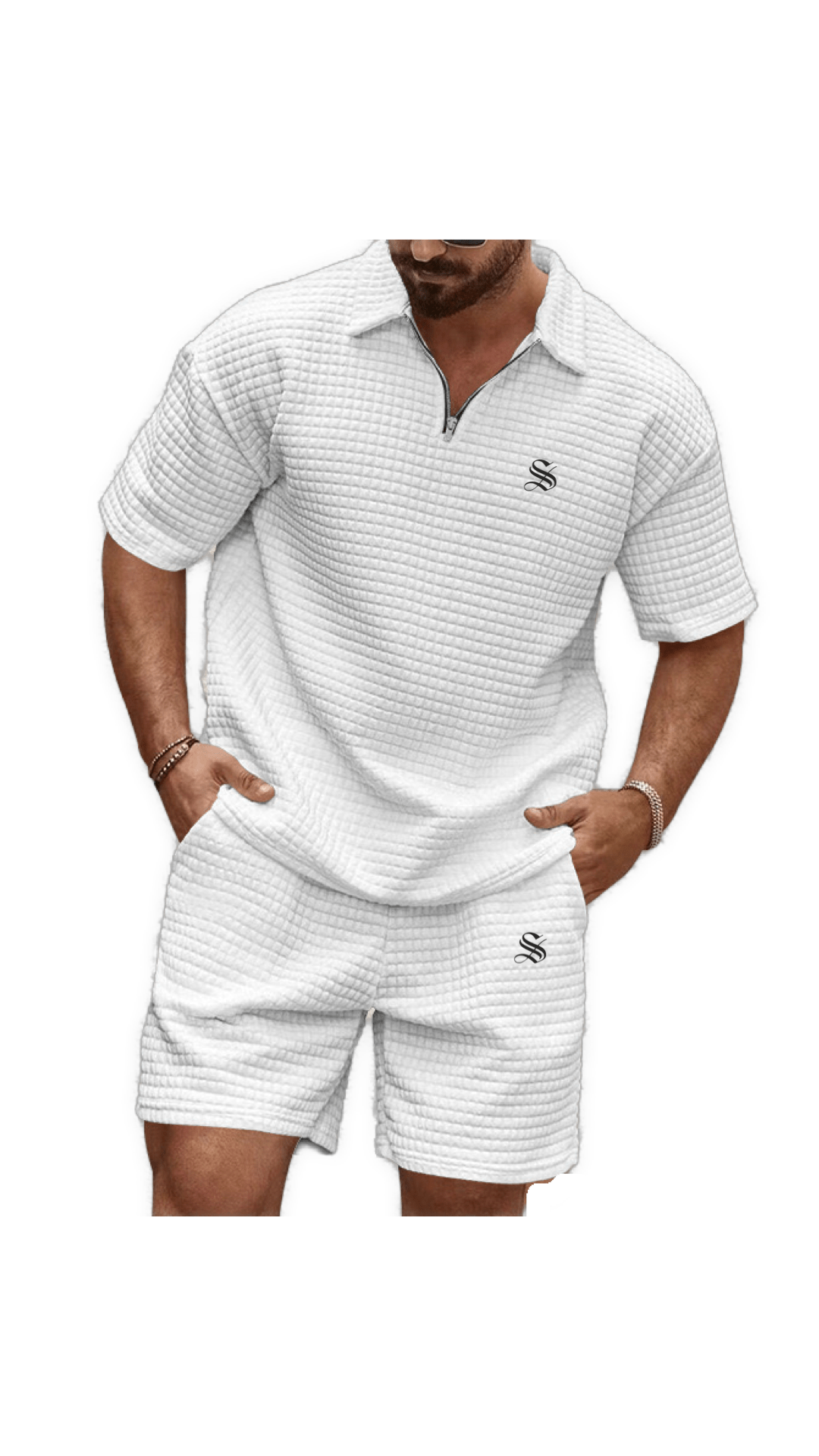 UYH 4 - Top & Shorts for Men - Sarman Fashion - Wholesale Clothing Fashion Brand for Men from Canada