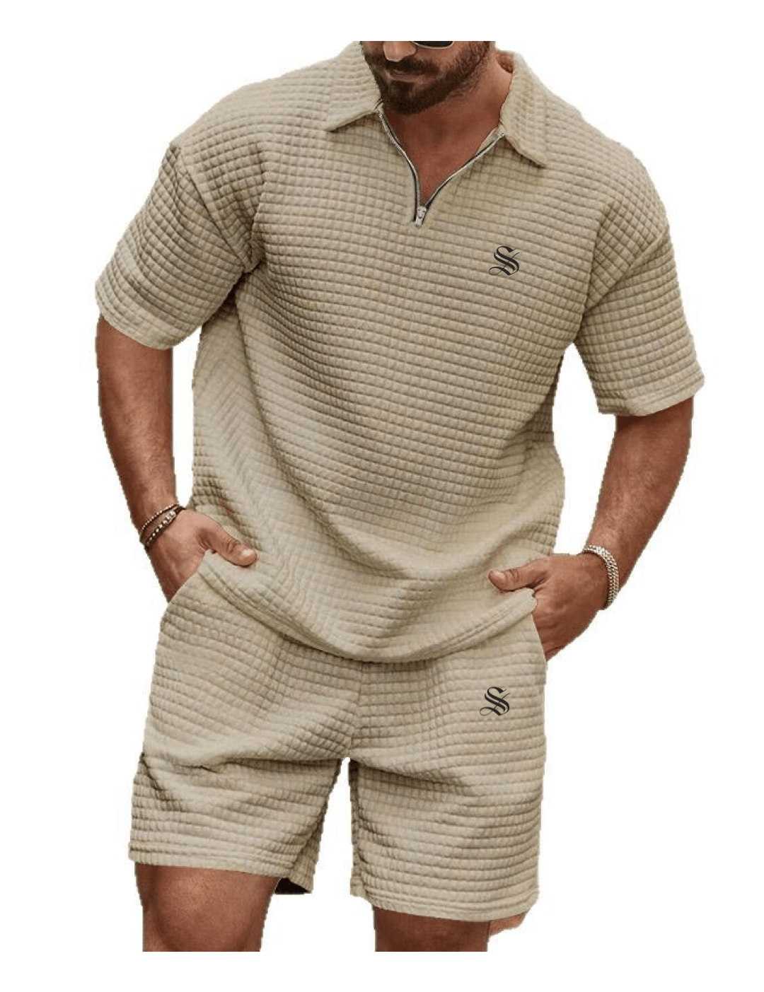 UYH 4 - Top & Shorts for Men - Sarman Fashion - Wholesale Clothing Fashion Brand for Men from Canada