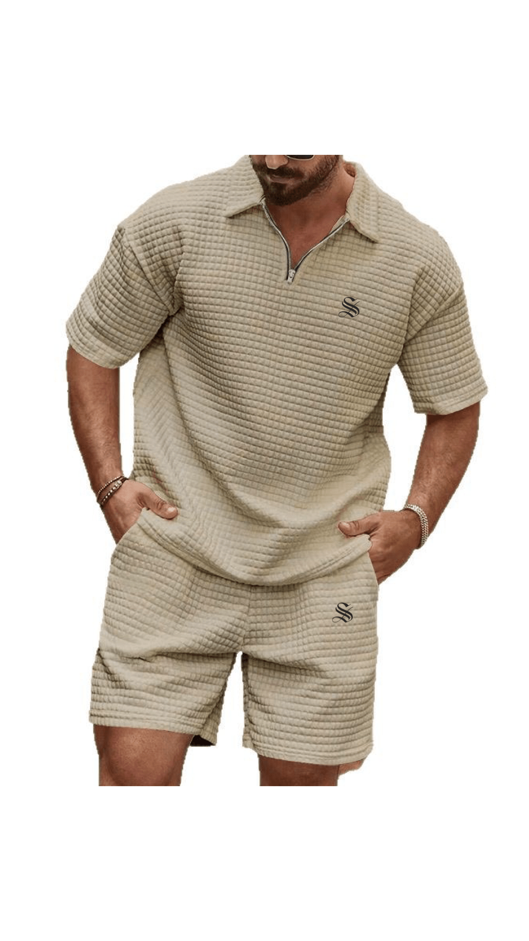 UYH 4 - Top & Shorts for Men - Sarman Fashion - Wholesale Clothing Fashion Brand for Men from Canada
