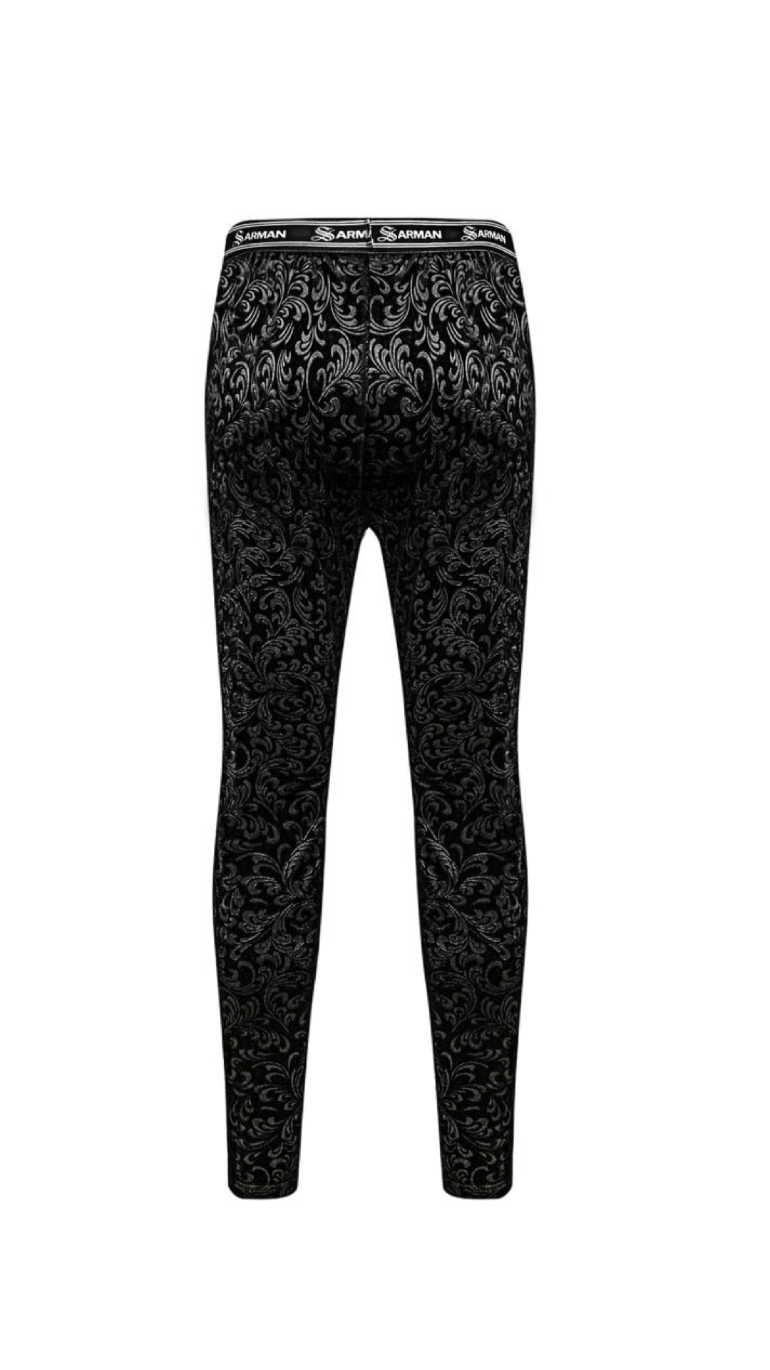 V32 - Men’s Premium Velvet Leggings - Sarman Fashion - Wholesale Clothing Fashion Brand for Men from Canada