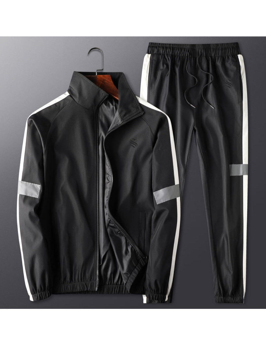 Vani - Complete Set - Long Sleeves Track Tops & Joggers for Men - Sarman Fashion - Wholesale Clothing Fashion Brand for Men from Canada
