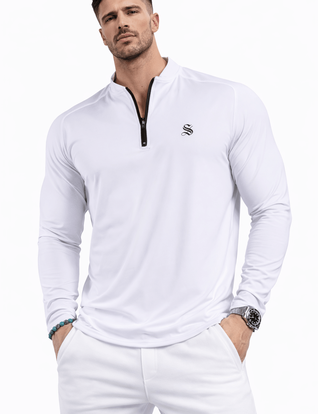 Vanida 3 - Track Top for Men - Sarman Fashion - Wholesale Clothing Fashion Brand for Men from Canada