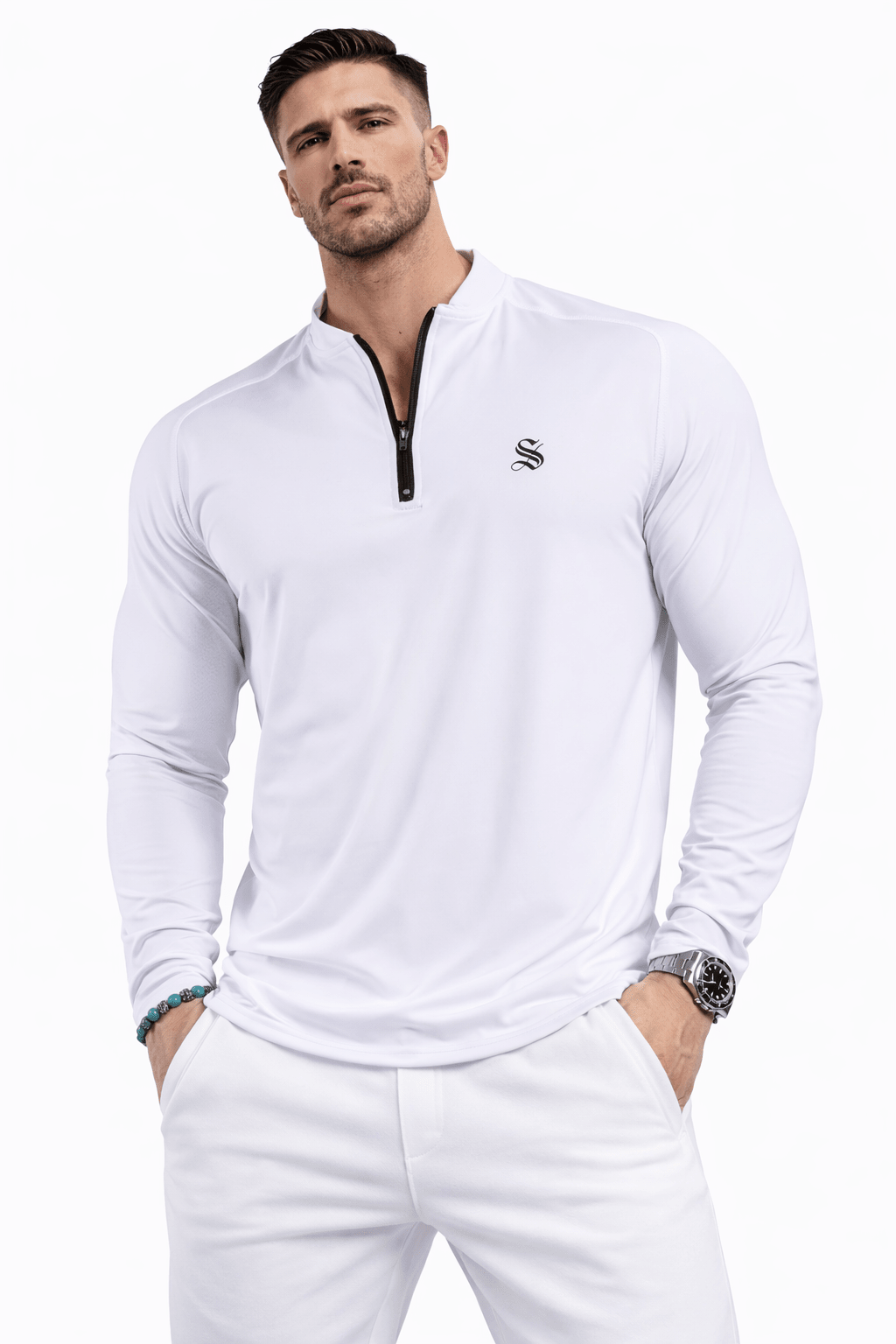 Vanida 3 - Track Top for Men - Sarman Fashion - Wholesale Clothing Fashion Brand for Men from Canada