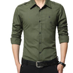 Vaza - Long Sleeves Shirt for Men - Sarman Fashion - Wholesale Clothing Fashion Brand for Men from Canada