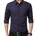 Vaza - Long Sleeves Shirt for Men - Sarman Fashion - Wholesale Clothing Fashion Brand for Men from Canada