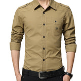 Vaza - Long Sleeves Shirt for Men - Sarman Fashion - Wholesale Clothing Fashion Brand for Men from Canada