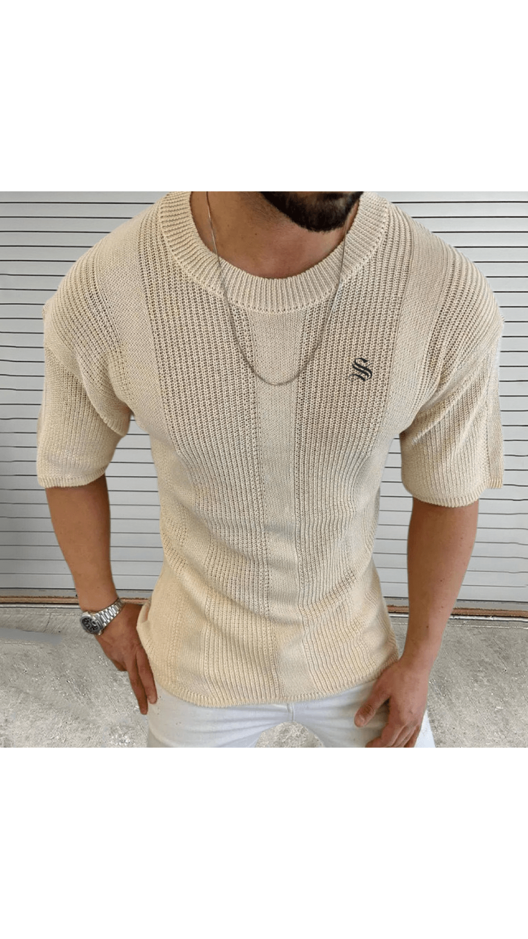 Vhinha - T-Shirt for Men - Sarman Fashion - Wholesale Clothing Fashion Brand for Men from Canada