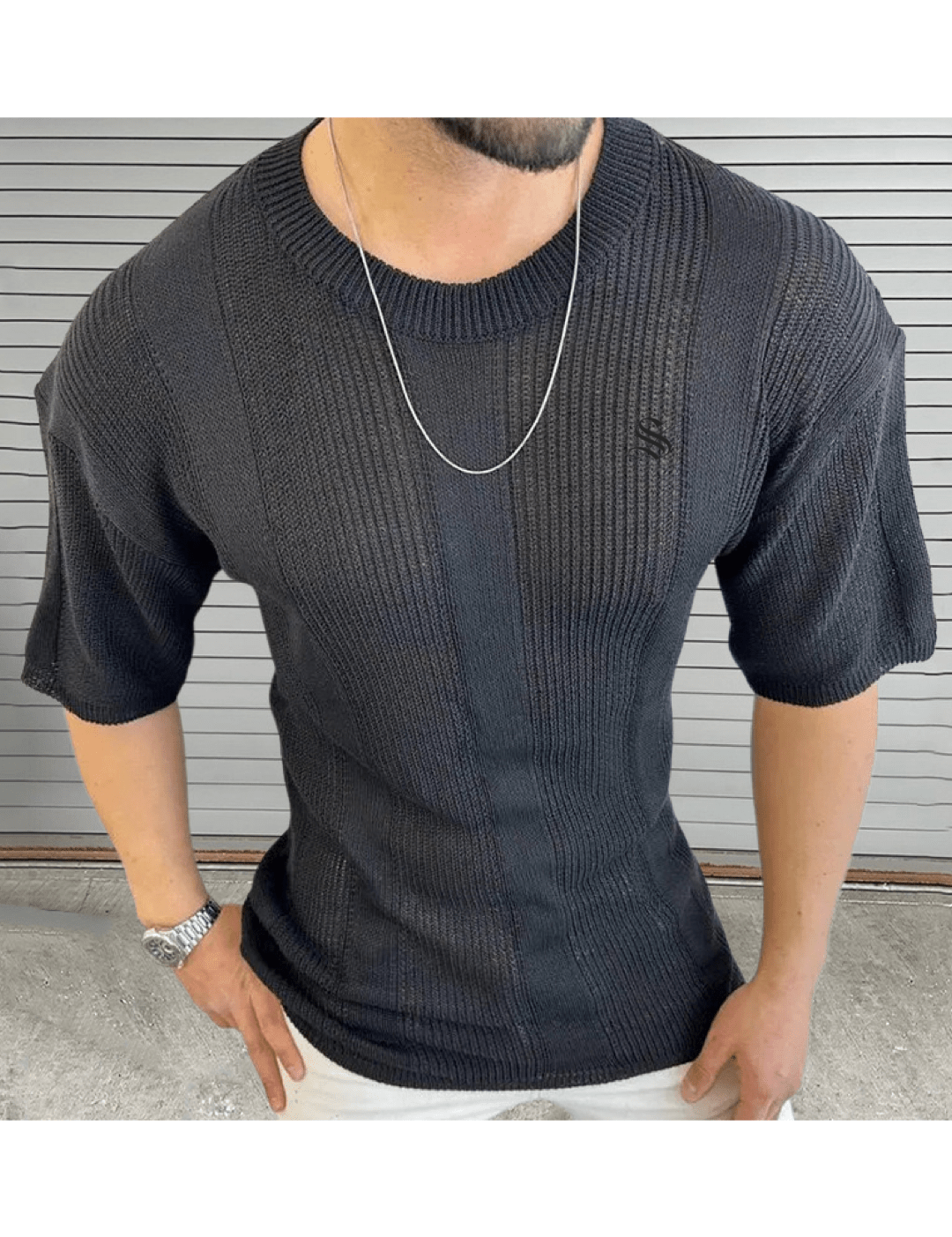 Vhinha - T-Shirt for Men - Sarman Fashion - Wholesale Clothing Fashion Brand for Men from Canada