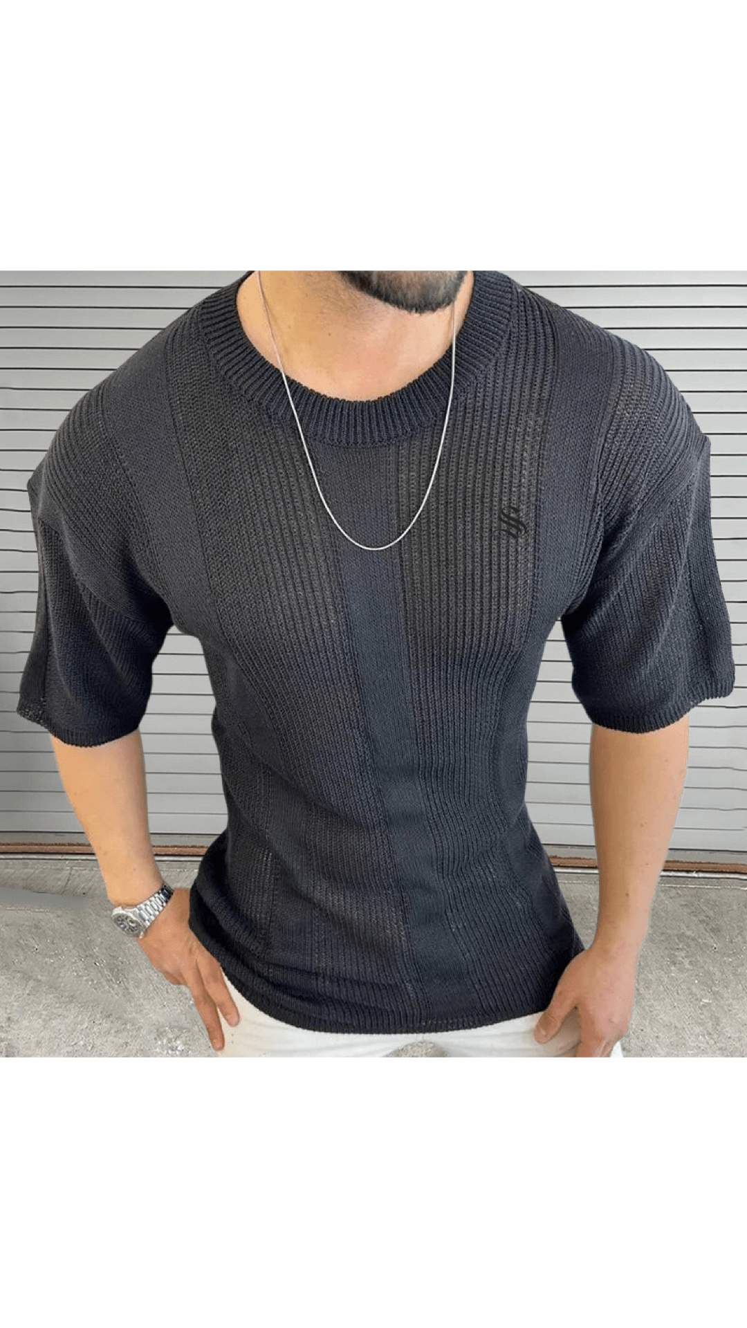 Vhinha - T-Shirt for Men - Sarman Fashion - Wholesale Clothing Fashion Brand for Men from Canada