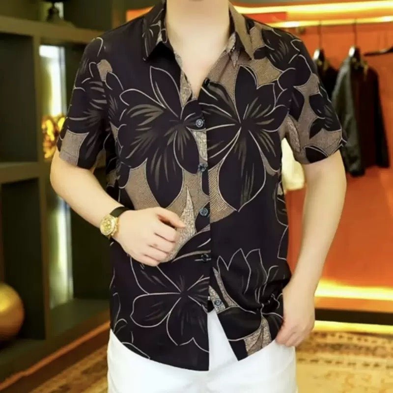 VHYT 33 - Short Sleeves Shirt for Men - Sarman Fashion - Wholesale Clothing Fashion Brand for Men from Canada
