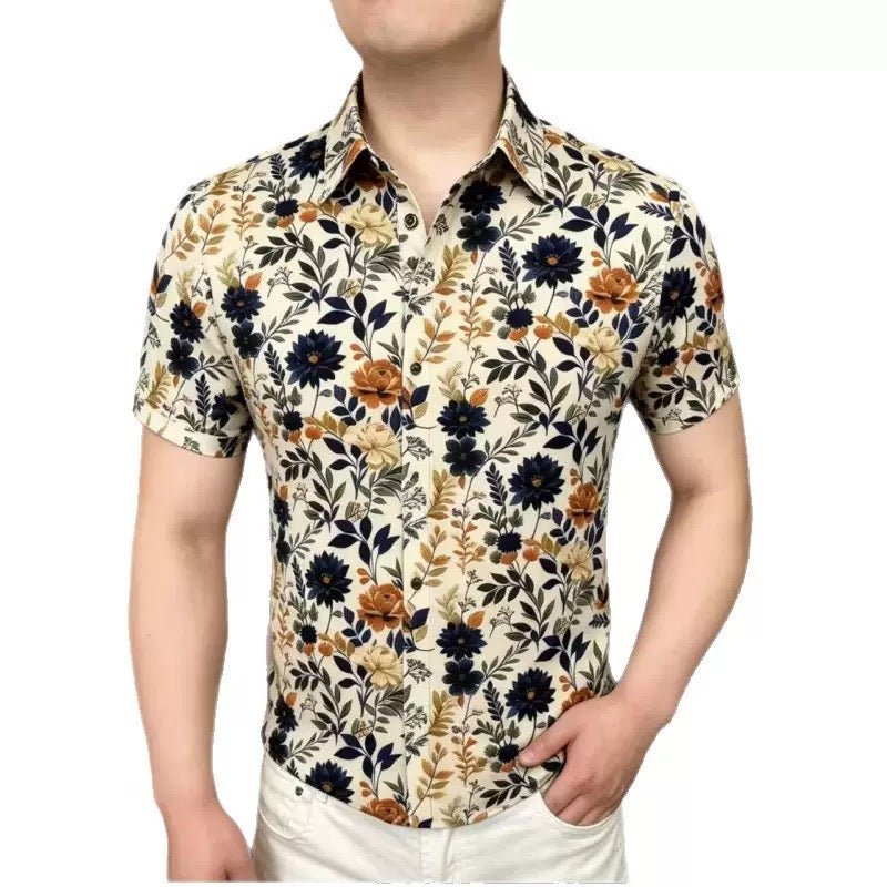 VHYT 34 - Short Sleeves Shirt for Men - Sarman Fashion - Wholesale Clothing Fashion Brand for Men from Canada