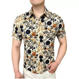 VHYT 34 - Short Sleeves Shirt for Men - Sarman Fashion - Wholesale Clothing Fashion Brand for Men from Canada