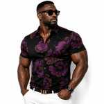 VHYT 35 - Short Sleeves Shirt for Men - Sarman Fashion - Wholesale Clothing Fashion Brand for Men from Canada