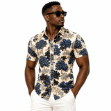 VHYT 36 - Short Sleeves Shirt for Men - Sarman Fashion - Wholesale Clothing Fashion Brand for Men from Canada