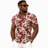 VHYT 37 - Short Sleeves Shirt for Men - Sarman Fashion - Wholesale Clothing Fashion Brand for Men from Canada