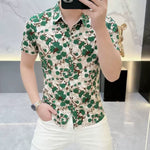VHYT 37 - Short Sleeves Shirt for Men - Sarman Fashion - Wholesale Clothing Fashion Brand for Men from Canada
