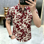 VHYT 37 - Short Sleeves Shirt for Men - Sarman Fashion - Wholesale Clothing Fashion Brand for Men from Canada