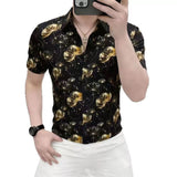 VHYT 41 - Short Sleeves Shirt for Men - Sarman Fashion - Wholesale Clothing Fashion Brand for Men from Canada
