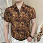 VHYT 42 - Short Sleeves Shirt for Men - Sarman Fashion - Wholesale Clothing Fashion Brand for Men from Canada
