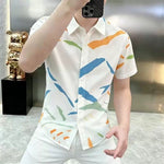 VHYT 43 - Short Sleeves Shirt for Men - Sarman Fashion - Wholesale Clothing Fashion Brand for Men from Canada